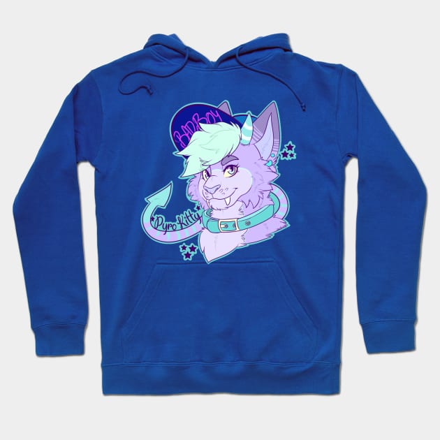 PyroKitty Hoodie by ThePyroKitty